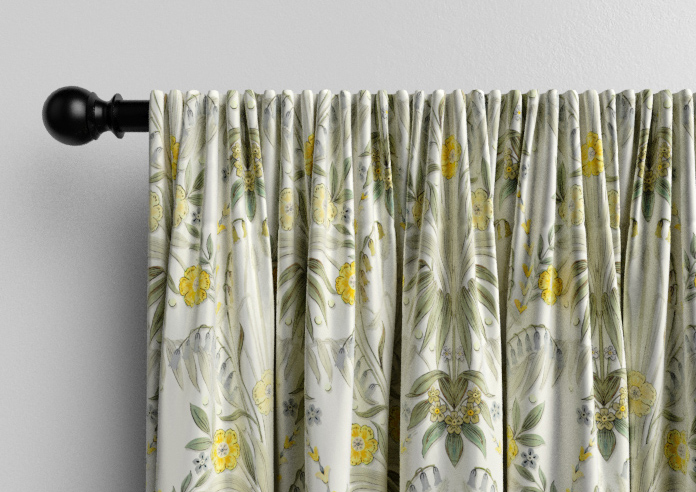 Cotswold Faux Silk, Marigold - Made to Measure Curtain - Image 9